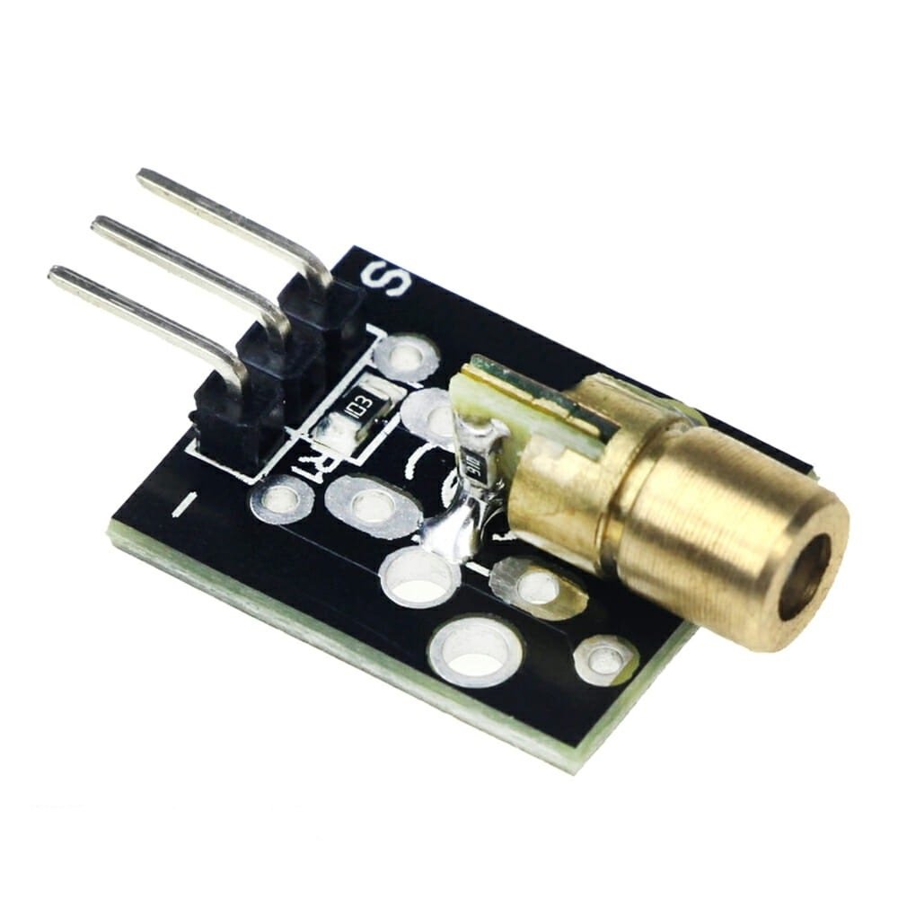 ARDUINO KY-008 LASER SENSOR MODULE 650NM 6MM 5V 5MW RED DOT LASER