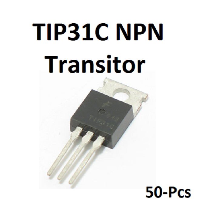 Pack of 50 Genuine FAIRCHILD NPN Epitaxial silicon transistor TIP31C