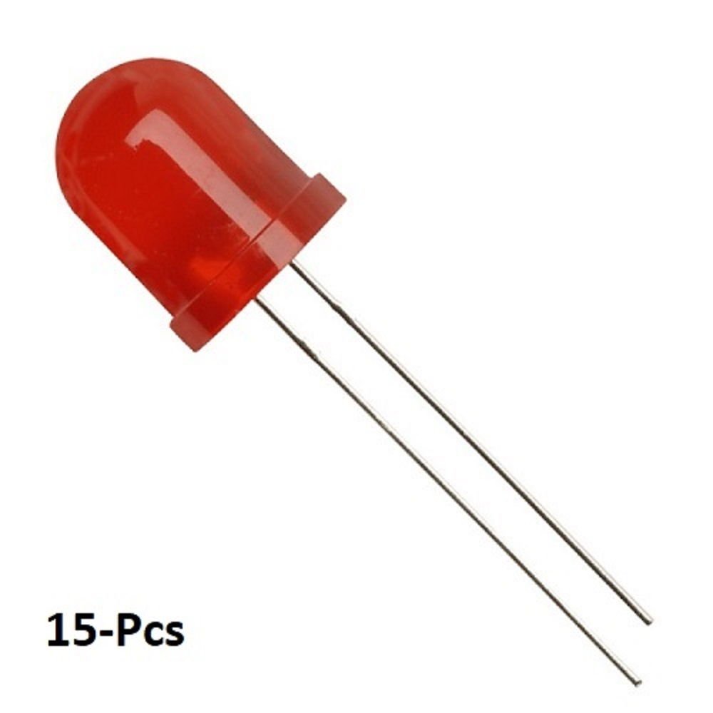 Pack of 15 5mm Red LED light emitting diode Red color led