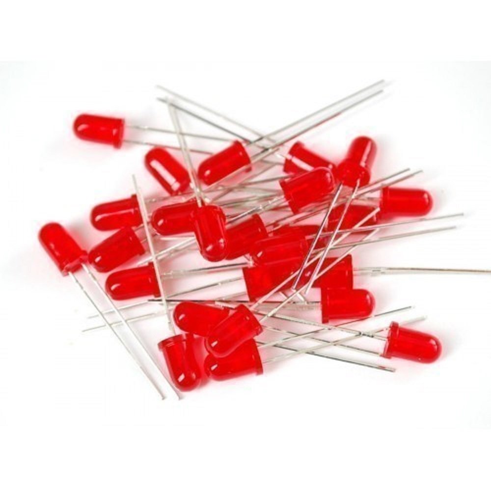 Pack of 15 5mm Red LED light emitting diode Red color led