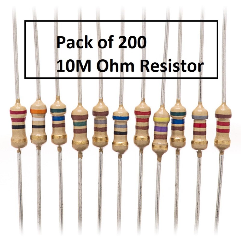 Pack Of 200 10m Ohm Resistor 10mohm 14w 9031