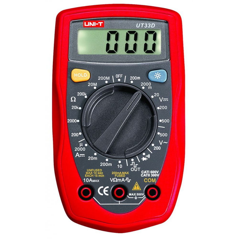 Palm Size Digital Multimeters UT33D