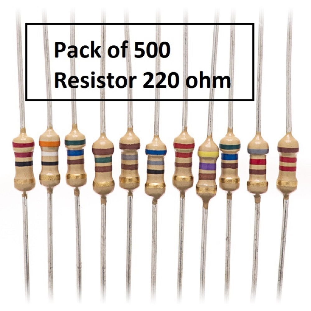 Resistor De 220 Ohms - RETOEDU