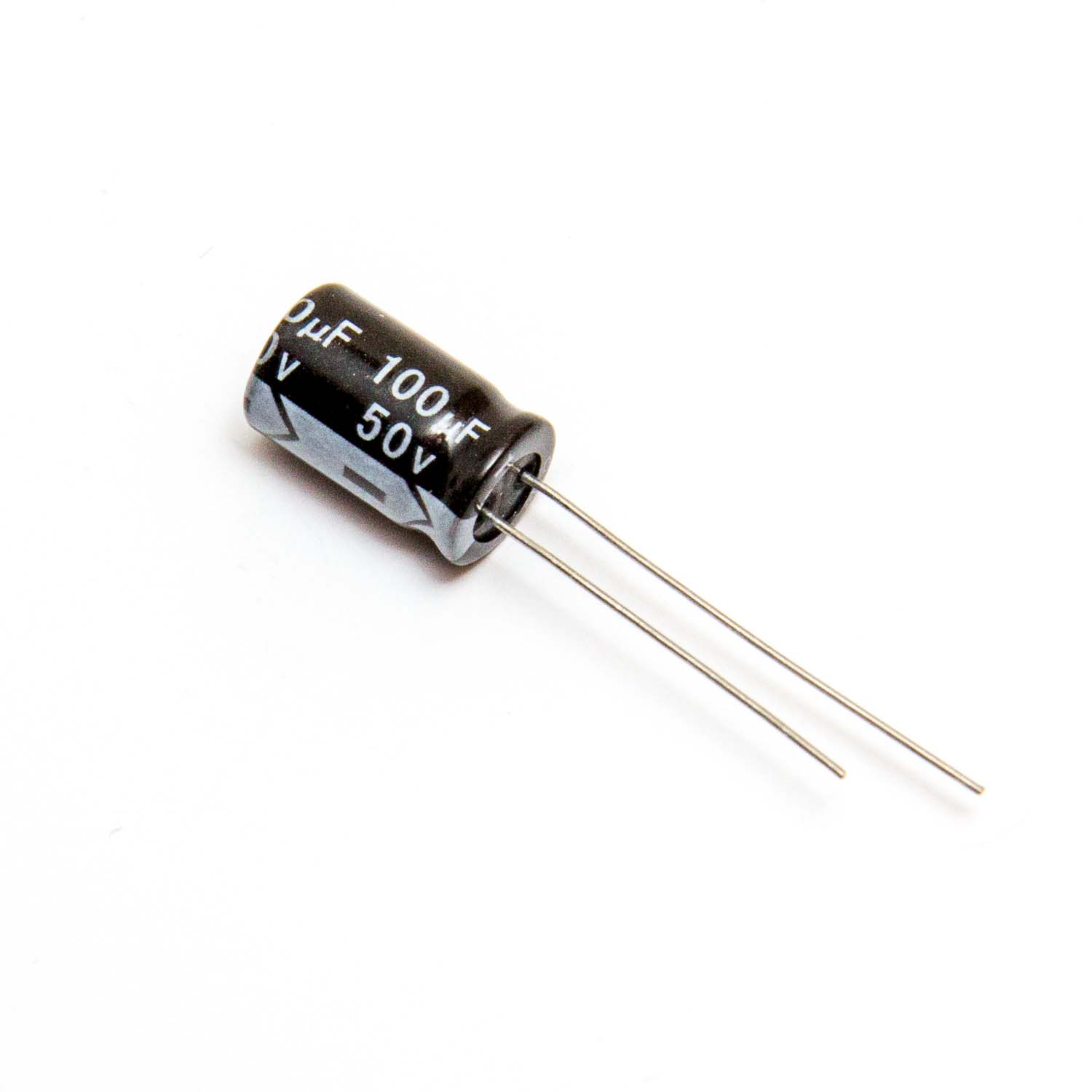 Purchase 50V 100uf Electrolytic Capacitor in Pakistan Online | Circuit.Pk