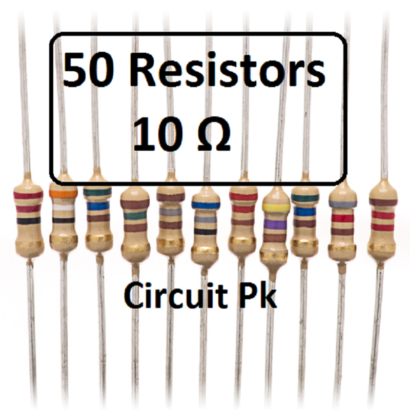 Pack Of 10 Ohm Resistor 10 Ohm Resistors 14w 3465