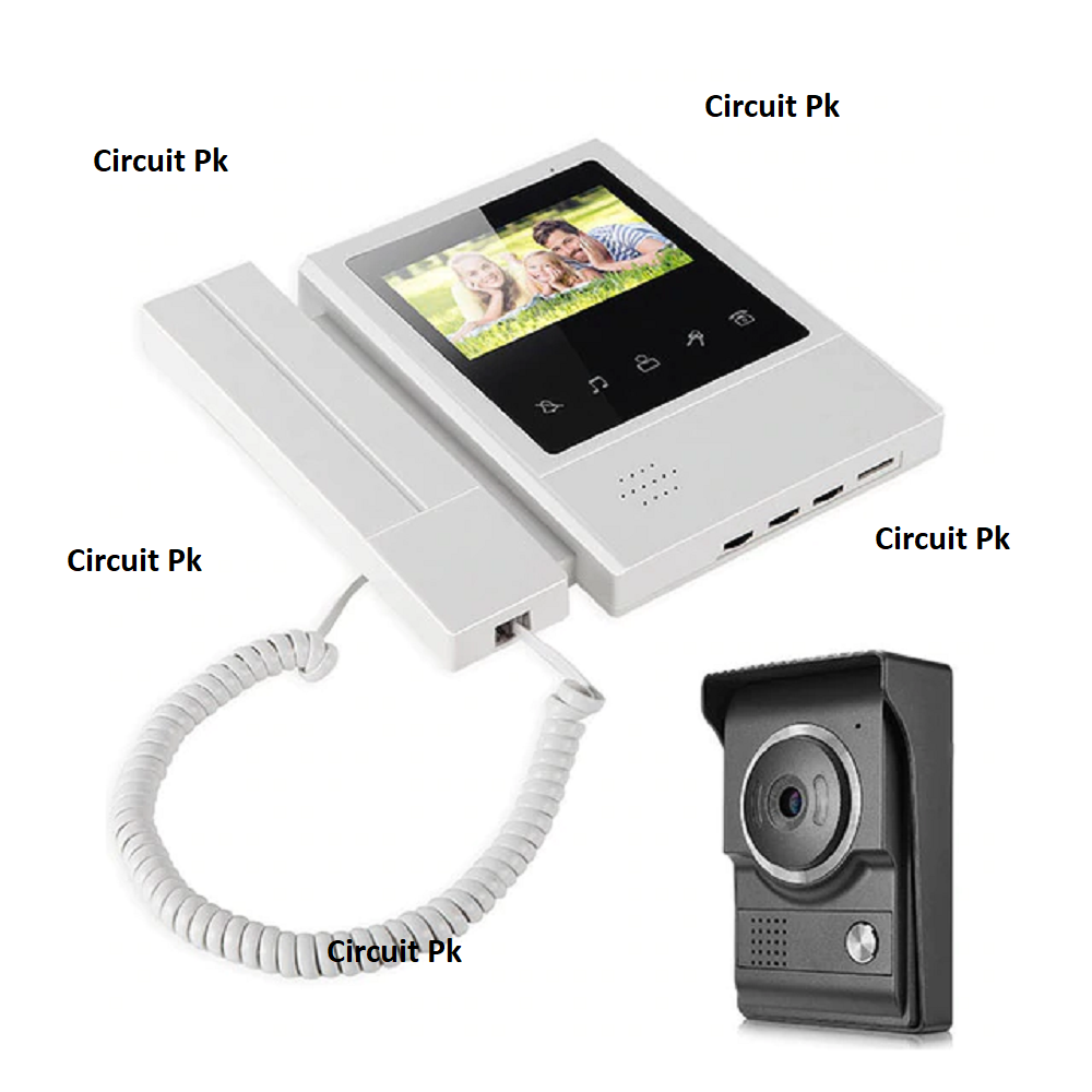 Video Door Phone For Villa Model V43