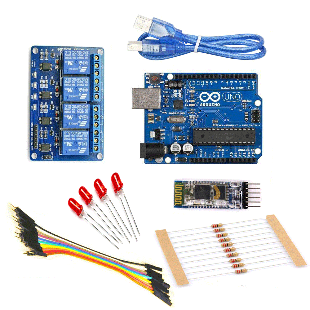 Arduino Home  Automation  Kit  using Bluetooth